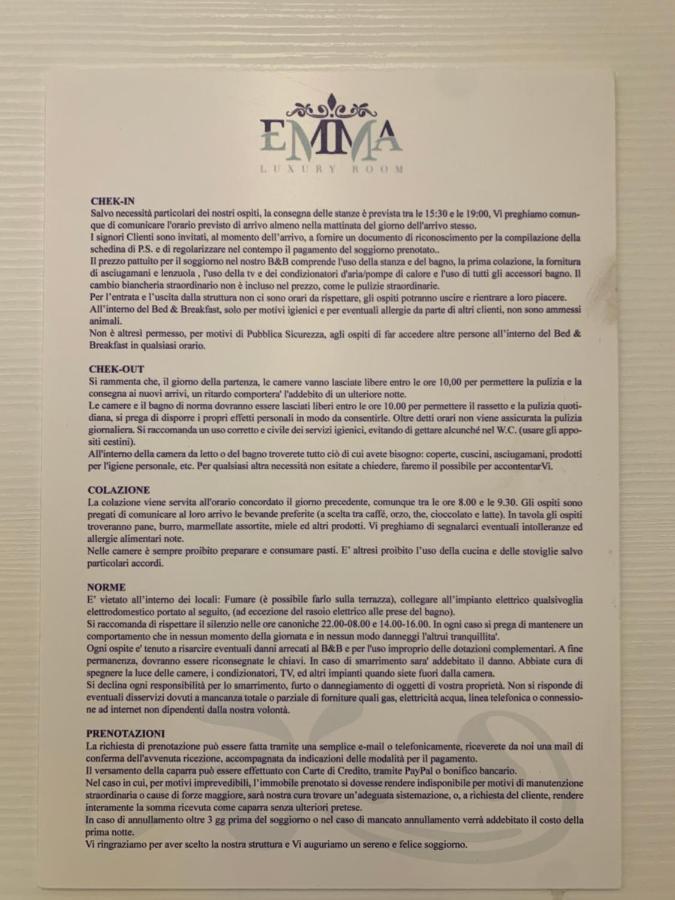 Emma Luxury Room Sorrento Bagian luar foto